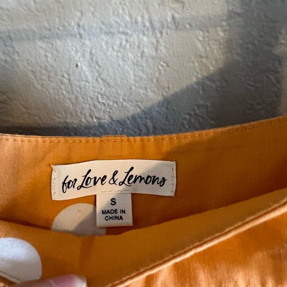 For Love and Lemons Polka Dot Tiered Skirt - Picture 3 of 6